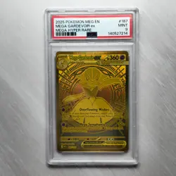 PSA 9 2025 POKEMON MEG EN-MEGA EVOLUTION MEGA HYPER RARE #187 MEGA GARDEVOIR EX - Image 1