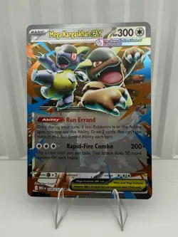 Mega Kangaskhan ex Pokemon TCG MEG Mega Evolution 104/132 Double Rare NM - Image 1