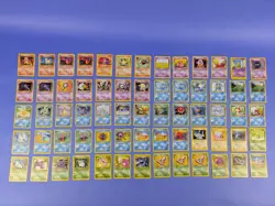 134 Vintage Pokemon Cards (1995-2003) Commons, Uncommons, Rares - Pokemon Cards - Image 2