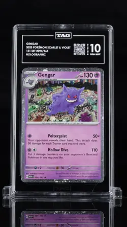 2023 POKEMON MEW EN-151 094 COSMOS HOLO GENGAR TAG 10 KOMIYA LOW POP - Image 1