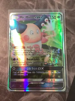 Pokemon Mr. Mime GX Team Up Ultra Rare Holo Card 67/181 NM Condition - Image 1