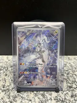 Pokemon N's Reshiram Illustration Rare Full Art Holo Sv09 167/159 English - Image 1