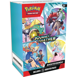 Pokemon Scarlet & Violet Journey Together Booster Bundle - Sealed - 6 Packs - Image 1