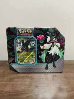 Pokemon TCG Paldea Partners Tin - Meowscarada Ex - Image 1