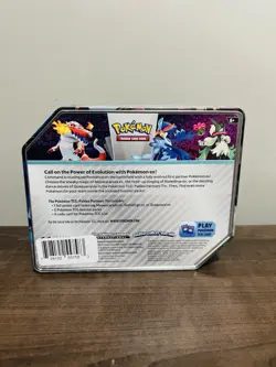 Pokemon TCG Paldea Partners Tin - Meowscarada Ex - Image 2