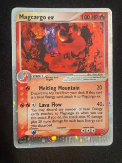 Magcargo ex 95/97 | 2003 Pokemon EX Dragon Holo | LP - Image 1