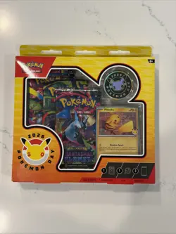 Pokemon TCG Pokemon Day 2026 Collection Box, NEW SEALED IN HAND. SHIPS FAST - Image 1