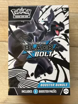 Pokemon Black Bolt Booster Bundle - Factory Sealed - Image 1