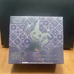 Paldean Fates Pokemon Center ETB Exclusive PC ETB Elite Trainer Box Sealed - Image 1