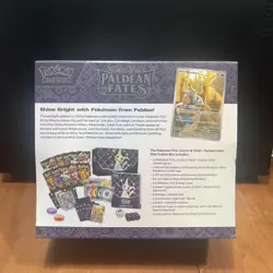 Paldean Fates Pokemon Center ETB Exclusive PC ETB Elite Trainer Box Sealed - Image 2