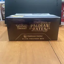 Paldean Fates Pokemon Center ETB Exclusive PC ETB Elite Trainer Box Sealed - Image 5