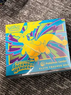 Pokemon TCG: Ascended Heroes Pokemon Center Exclusive ETB - New - Image 1