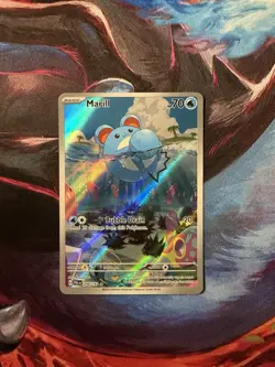 Pokemon Marill 204/193 Paldea Evolved NM Illustration Rare 204/193 NM - Image 1