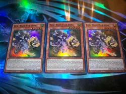 3x Rex, Ride Fur Hire 1st Edition Super Rare BPRO-EN017 Yu-Gi-Oh! - Image 1