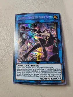 Yugioh Tri-Brigade Ferrijit the Barren Blossom MP21-EN196 Secret Rare 1st Ed NM - Image 1