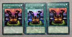 Black Illusion Ritual (x3) SRL-051 (SR) Mil1, LDS1 Sets, Unlimited Edition NM - Image 1