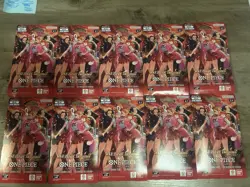 One Piece Card Game EB-03 Heroines Sleeved Booster Pack Lot of 10 Sealed - Image 1