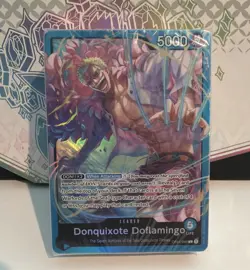 One Piece CCG Donquixote Doflamingo Starter Deck 17: BLUE Deck Only - Image 1