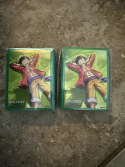 One Piece TCG - ST21 Monkey.D.Luffy Sleeves (70 pack) SEALED BANDAI OFFICIAL!! - Image 1