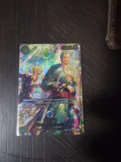One Piece CCG Roronoa Zoro PRB02-006 SP Card English - Image 2