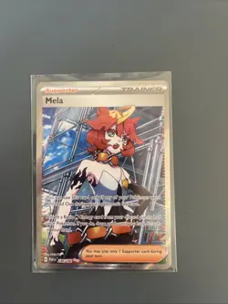 Mela 236/182 Paradox Rift Full Art Secret Rare Holo Pokemon Card NM CS - Image 1