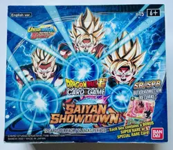 Saiyan Showdown B15 Booster Box Dragon Ball Super Card Game Factory Sealed - Image 1