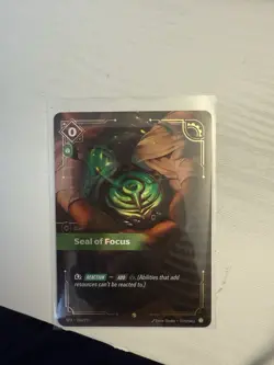 League of Legends Seal of Focus Gear Card 226/221 Collectible 2025 - Image 1