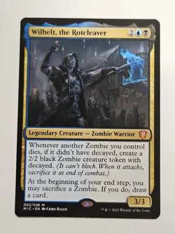 MTG - Wilhelt, the Rotcleaver - MIC Regular Mythic #002 Magic The Gathering - Image 1