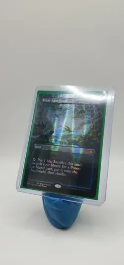 Misty Rainforest (Borderless) (Dragonscale Foil) Special Guests Foil - Image 3