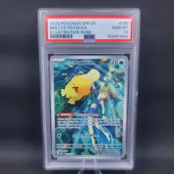 Pokemon TCG PSA 10 Misty's Psyduck 193/182 Illustration Rare Destined Rivals... - Image 1