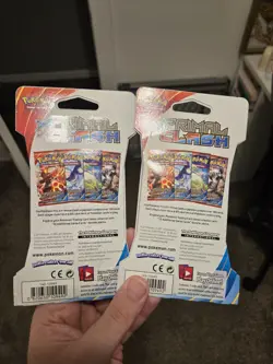 Pokemon TCG XY—Primal Clash Sleeved Booster Packs Pair (2) Kyogre & Groudon - Image 5