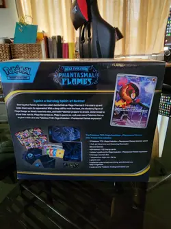 Pokemon TCG - Mega Evolution Phantasmal Flames Elite Trainer Box ETB NEW SEALED - Image 3