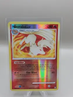 Ninetales 32/123 Mysterious Treasures Reverse Holo Pokemon LP PlusU - Image 1