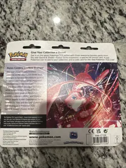 Pokemon TCG Fusion Strike 3 Pack Blister Eevee - Image 4