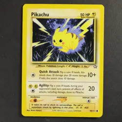 Pikachu 70/111 Neo Genesis Pokemon TCG Common/Uncommon Non Holo VG Condition - Image 1