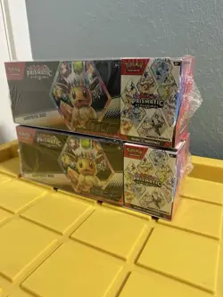Pokemon TCG Prismatic Evolutions Booster Bundle Surprise Box Lot of 2 - Image 1