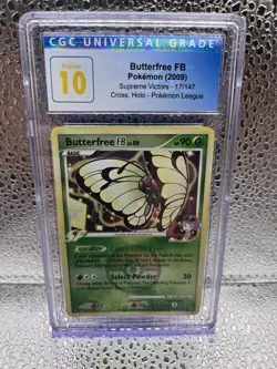 Pokemon Supreme Victors Butterfree FB 17/147 Cross Holo | CGC PRISTINE MINT 10 - Image 1