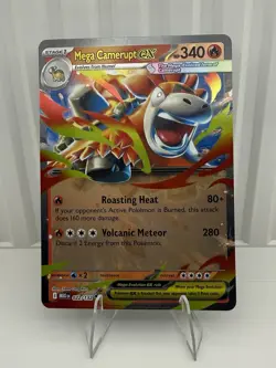Mega Camerupt ex Pokemon TCG MEG Mega Evolution 022/132 Double Rare NM - Image 1