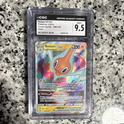 Pokemon Rotom VSTAR 046/159 Crown Zenith Ultra Rare Holo CGC 9.5 English - Image 1