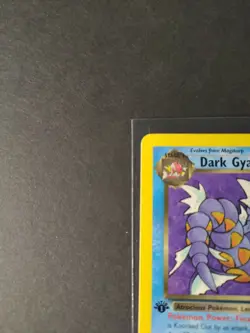 2000 Pokemon Dark Gyarados #25 Team Rocket First Edition Non Holo Never Been... - Image 3
