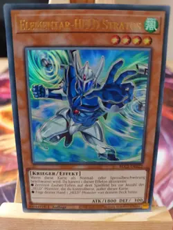 Elementar-HELD Stratos BLC1-DE022 Ultra Rare Deutsch NM YUGIOH - Image 1