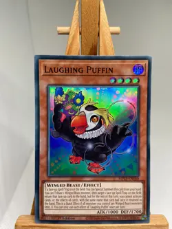 Laughing Puffin - Super Rare 1st Edition MP23-EN180 - NM - YuGiOh - Image 1