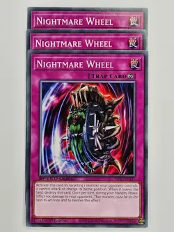Yu Gi Oh - 3x SGX3-ENI37 Nightmare Wheel - Common - Image 1
