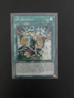 Yugioh EN Shuffle BLCR-EN008-Secret Rare-1st Ed NM/M - Image 1