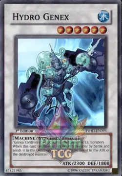 1st ed Hydro Genex super rare TSHD-EN095 Yugioh - Image 1