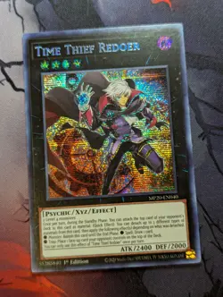 Time Thief Redoer - MP20-EN040 Prismatic Secret Rare 1st Edition Yugioh NM - Image 1