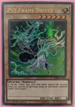 YuGiOh PSY-Frame Driver Ultra Rare 1st Edition BLRR-EN068 NM - Image 1