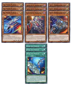 Burst Protocol B.E.S. Deck Core Yu-Gi-Oh! Playsets Of Each Card - Image 1