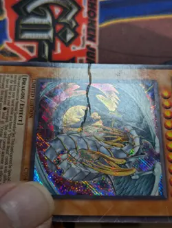 YUGIOH RAINBOW DRAGON SECRET RARE CT04-EN005 LTD ED - DAMAGED - Image 3