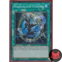 Yugioh Magicalized Fusion RA01-EN058 Super Rare 1st Edition NM - Image 1